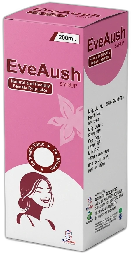 EveAush Syrup — Ayurvedic Uterine Tonic