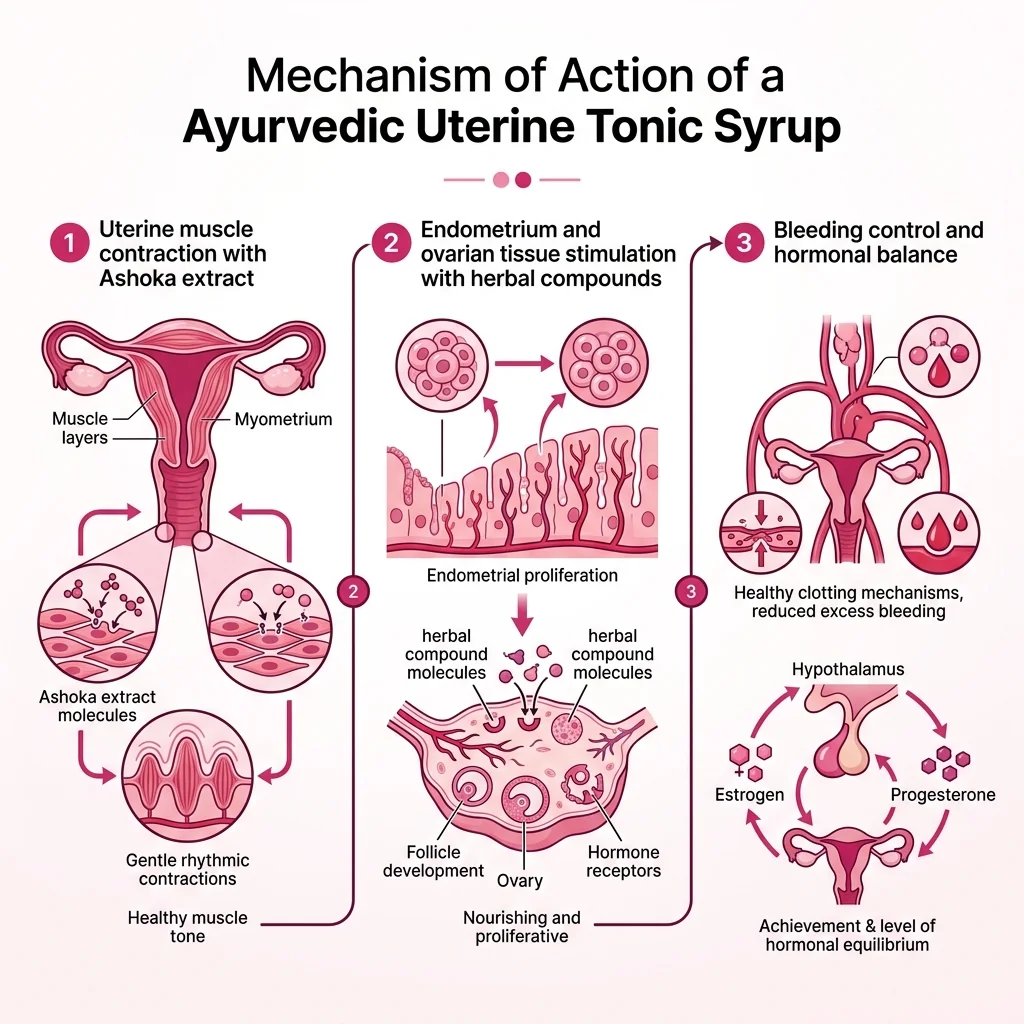 Mechanism of Action — EveAush Syrup